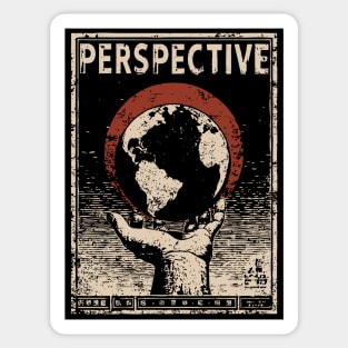 Perspective Profiles | Psychological Vision Art Sticker